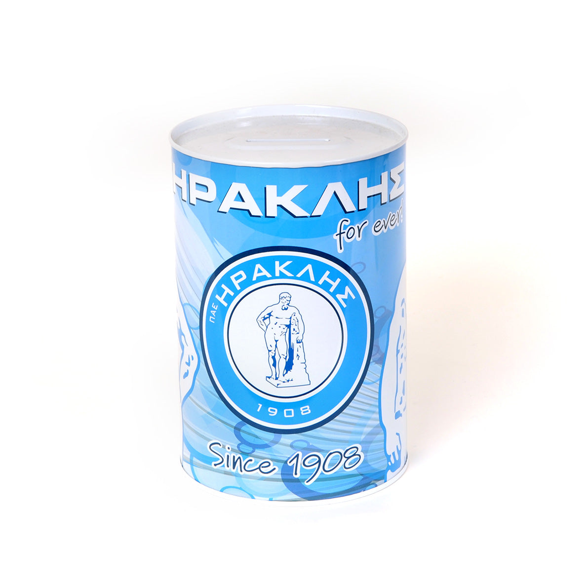 Μεταλλικός κουμπαράς ΗΡΑΚΛΗΣ