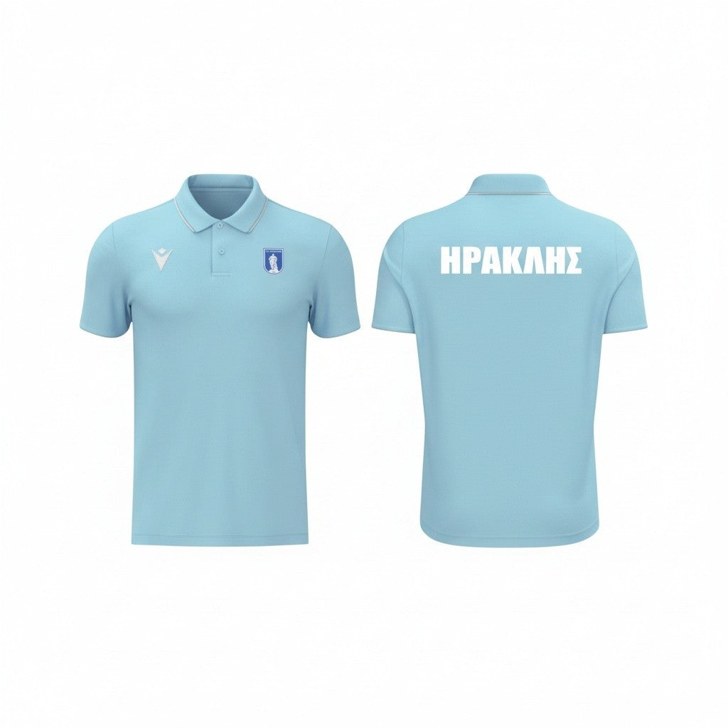 T-shirt Polo Columbia/White